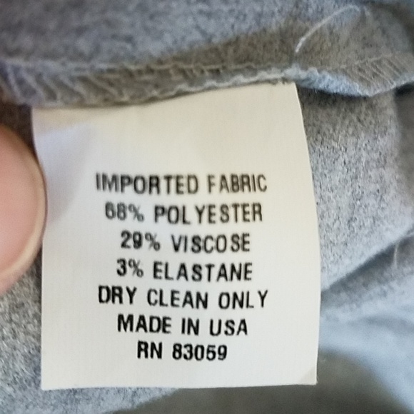 FASHIONISTA light gray extra-wide leg trouser size 2 - Picture 5 of 5